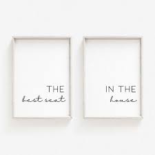 Bathroom Prints A3 A4 A6 The Best Seat In The House Wall Etsy Downstairs Toilet Bathroom Prints Toilet Art