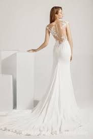 Shop moonlight bridal to find mermaid wedding dresses, trumpet gowns, and fitted bridal gowns in sleeveless, cap sleeve, and strapless silhouettes. Lace Wedding Dress Mermaid Spandex Boho Beach Bridal Gown Chapel Train 2021 Lb2315 China Wedding Dress And Wedding Gown Price Made In China Com