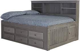 Discovery World Furniture Full Captain Day Bed With 6 Drawers Charcoal Home Kitchen Furniture Bedro Furniture Futon Bed Frames Bedroom Furniture Beds