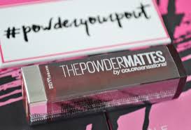 Home » makeup » lips » lipstick » all 10 shades of maybelline color sensational powder matte lipsticks review and swatches. Maybelline Powder Matte Lipstick In Cherry Chic All About Beauty 101
