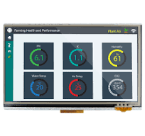 7 inch Sunlight Readable Resistive TFT LCD