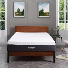 Modern Sleep 12 Cool Gel Memory Foam Mattress Queen Walmart Com Mattress Foam Mattress Plush Mattress