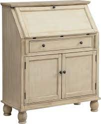 Fall front desk — the fall front desk can be considered the cousin of the secretary desk. Coast To Coast Accents Home Office Desk Drop Lid Milam Cream 262636 Naturwood Home Furnishings