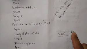 The sender's details should be displayed at the top of the page. Letter Writing Format For Ssc Mts And Bank Exams In Telugu Forums