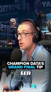 Champion Data's Daniel Hoyne has made his call 👀 #afl