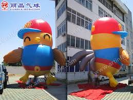 Umar ada 6 beg yang perlu dibuka, rasanya umar dapat atau tidak figura nana edisi terhad? P 1071 Didi Cock Giant Helium Parade Balloon For Malaysian National Day Art Inflatable
