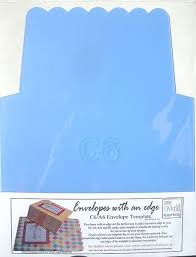 You can get creative with unique papers and decorative liners, too. Colour My World Envelopes Card Making Template C6