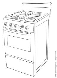 As is well known creative activities play an important role. Stove Coloring Pages For Kids