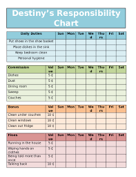 Doc Ks Responsibility Chart Nicole Peace Academia Edu