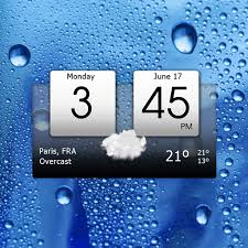 I have app htc clock weather widget for android this is vesion has: Sense Flip Clock Weather Apps On Google Play