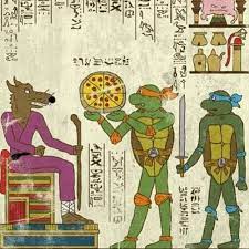 Pop Culture Heroes Reimagined As Egyptian Hieroglyphics Tmnt Art Geek Art Tmnt