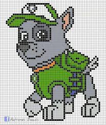 Epingle Par Kerrie Milhorn Sur My Patterns Dessin Petit Carreau Dessin Sur Petit Carreaux Patte Patrouille