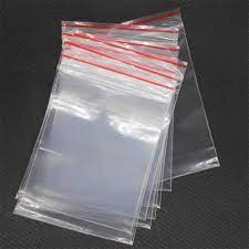 100 Zip Lock Bags Reclosable Clear Poly Bag Plastic Baggies Small Jewelry Shipping Bags Walmart Com