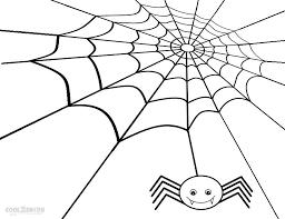 Printable Spider Web Coloring Pages For Kids Cool2bkids Spider Coloring Page Coloring Pages Coloring Pages Inspirational
