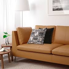 Additionally, ikea offers the kivik sofa in dark brown or black grann leather or bomstad faux leather fabrics. Stockholm Sofa Seglora Natural Ikea
