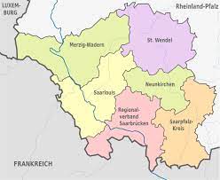 Saarland state is the smallest state in germany with respect to area as well as population. Liste Der Landkreise Im Saarland Wikipedia