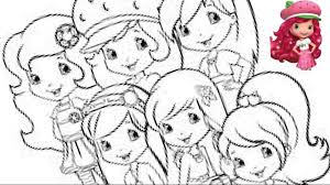 Strawberry shortcake berry best friends coloring pages strawberry orange blueberry raspberry lemon. Best Coloring Book Videos Pages For Kids Strawberry Shortcake Berrybest Friends Forever Videos Youtube