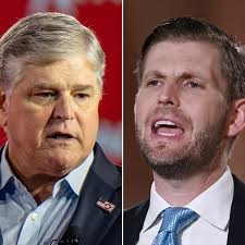 Sean Hannity and Eric Trump decry FBI search of Mar-a-Lago