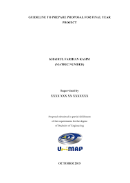 Although students are supervised, the onus is on the student to define the problem boundaries, to investigate possible. 9 Final Year Project Proposal Examples Pdf Examples