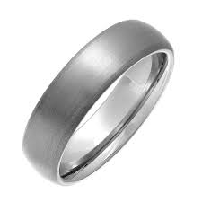 6mm Dome Brushed Plain Titanium Ring Womens Wedding Bands Comfort Fit Size 5 16 Cx12nu3byll Rings Mens Wedding Bands Womens Wedding Bands Cheap Mens Wedding Bands