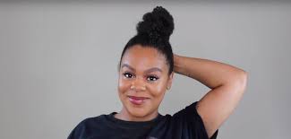 There are ways that you can pull this style off on shorter to medium length hair and with some options there isn't even a need for added hair. Natural Hair Styles The High Bun Hack For Short Hair Curlynikki Natural Hair Care