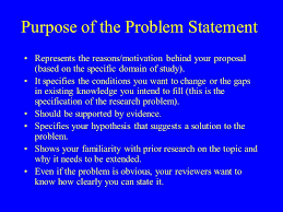 A problem statement is a concise description of an issue to be addressed or a condition to be improved upon. Notes On Research Proposals Ppt Video Online Download