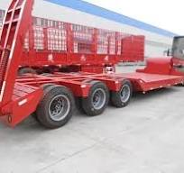 Tons Low Bed Semi Trailer 5 Axle 10 Axle 120 Ton 150 Tons ...