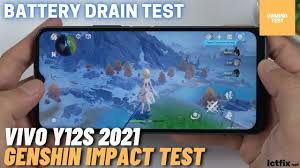 Vivo Y12s 2021 test game Genshin Impact ...