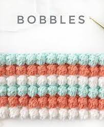 Yarn round hook, hook into 5th. Crochet Bobble Stitch Daisy Farm Crafts