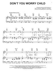 Swedish House Mafia Don T You Worry Child Sheet Music Pdf Notes Chords Pop Score Easy Piano Download Printable Sku 116568 A g i still remember how it all changed g a my father said. swedish house mafia don t you worry child sheet music notes chords download printable easy piano pdf score sku 116568