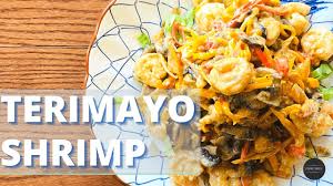TERIMAYO Shrimp| Easy Shrimp Recipe For Dinner| Japanese TERIYAKI  Mayonnaise Sauce - YouTube