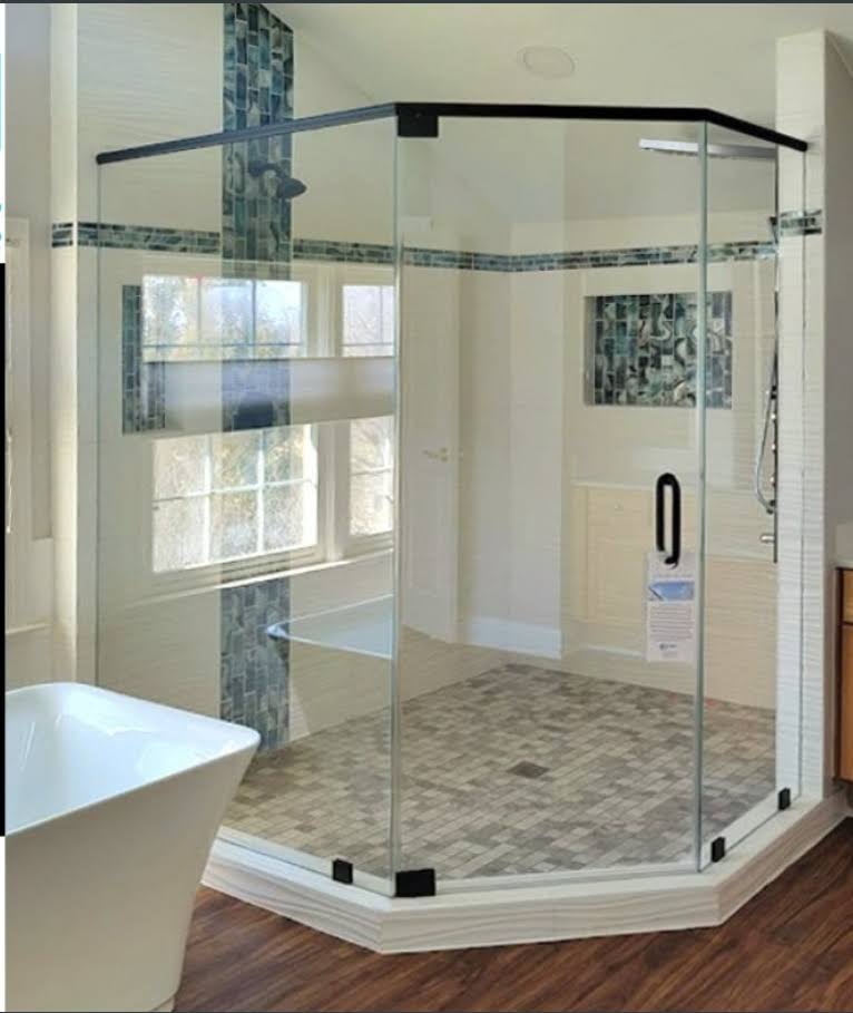 45 degree shower cubical glass shower cubicle product image