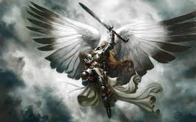 Sé nuestro amparo contra la perversidad y acechanzas del demonio. Serra Angel Magic The Gathering Wallpaper Arcanjo Anjos Producao De Arte