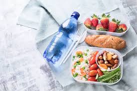 By planning ahead, you can ensure that your midday meal is tasty, nutritious, and fun. Healthy Lunch Boxes And Bottle Of Water Stock Photo Picture And Royalty Free Image Image 97961016