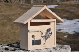 Boite Aux Lettres Bois Creastuce Heron Courte Lettres En Bois Boite Aux Lettres Boite Aux Lettres En Bois