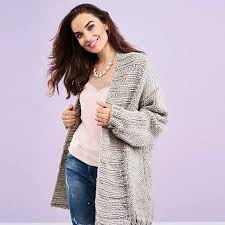 How to arm knit an ohhio blanket. Long Super Chunky Cardigan Knitting Patterns Let S Knit Magazine