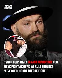 Fury has been handed a HUGE advantage just hours before the fight. It's  official! 😳
