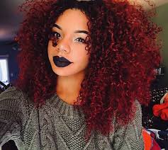 Afropunk On Instagram Afro Of The Day 1162 Pictured Sierra Isaac Sensualsierra Afro Black Nat Natural Hair Styles Burgundy Red Hair Curly Hair Styles