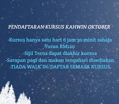 Dalam kursus ini, mereka akan didedahkan bagi menyertai kursus ini, setiap individu perlu mengisi borang pendaftaran secara atas talian. Kursus Kahwin Bandar Baru Uda Johor 2021 Pendaftaran Kursus Kahwin Bandar Baru Uda Bulan Oktober