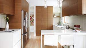 Interior Design A Small Modern Kitchen With Smart Storage Youtube A textured striped linen fabric by ralph lauren was selected for the interior clerestory windows of the wall cabinets. interior design a small modern kitchen with smart storage
