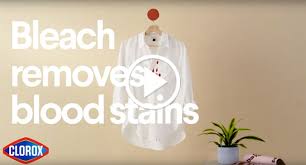 One more time for the people in the back: How To Remove Blood Stains Clorox