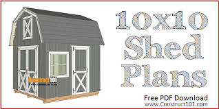 Vinyl sheds can they last longer than metal or. 10x10 Barn Shed Plans Free Pdf Download Construct101