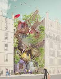 Dessine Ta Ville Revee Expositions Pavillon De L Arsenal Dessin Architecture Pavillon Arsenal