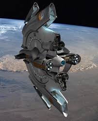 Cgi Of Starship Polaris Orbiting Planet Http Www Starshippolaris Com Wordpress Spaceship Concept Concept Ships Sci Fi Ships