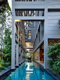 View results on a map. Indoor Outdoor Courtyard Swimming Pool Runs Deep Into A Modern House Idesignarch Interior Design Architecture Interior Decorating Emagazine