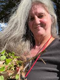Gardening in a beautiful outdoor space