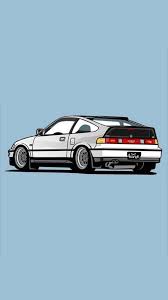sketch honda civic honda crx jdm cars cool sports cars