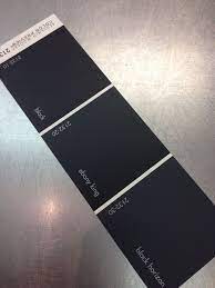 Middle One Benjamin Moore Ebony King