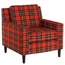 Skyline Furniture Accent Chair In Plaid Skyline Furniture Furniture Tufted Furniture