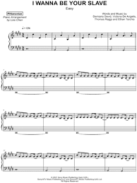 We did not find results for: Phianonize I Wanna Be Your Slave Easy Sheet Music Piano Solo In C Minor Download Print Sku Mn0236505